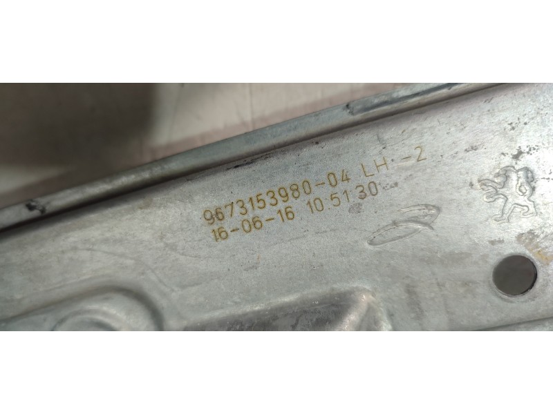 ELEVALUNAS TRASERO IZQUIERDO 9673153980  - imagen 2