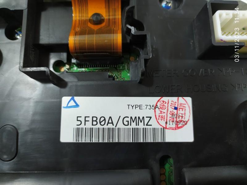 CUADRO INSTRUMENTOS 5FB0AGMMZ  - imagen 2