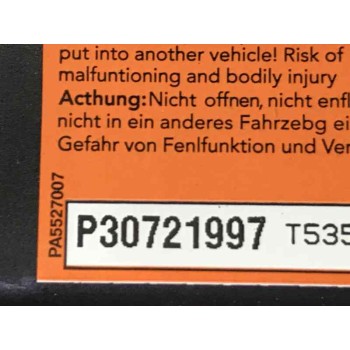 AIRBAG DELANTERO IZQUIERDO P30721997 P30721997  - miniatura 3