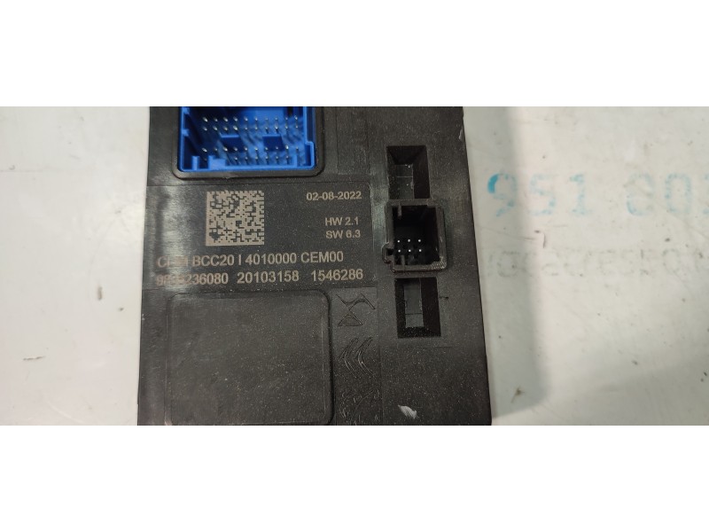 MODULO ELECTRONICO 9836236080  - imagen 2