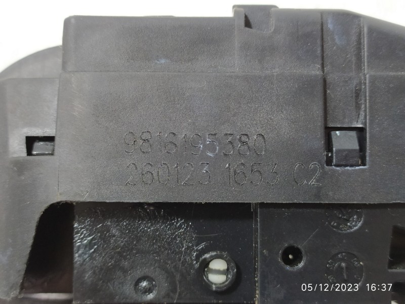 CERRADURA MALETERO / PORTON 9816195380  - imagen 3