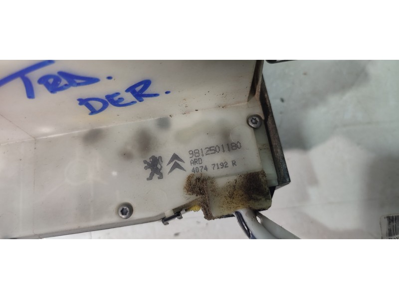 CERRADURA PUERTA TRASERA DERECHA 9812501180  - imagen 2