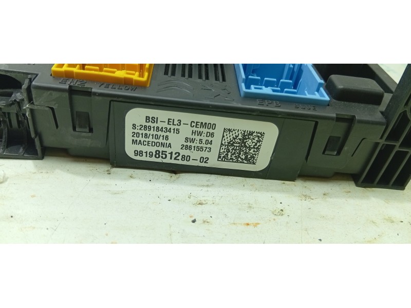 CAJA RELES / FUSIBLES 9819851280  - imagen 2