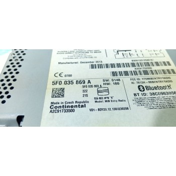 SISTEMA AUDIO / RADIO CD 5F0035869A  - miniatura 2