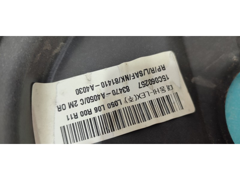 ELEVALUNAS TRASERO IZQUIERDO 83470A4050  - imagen 2