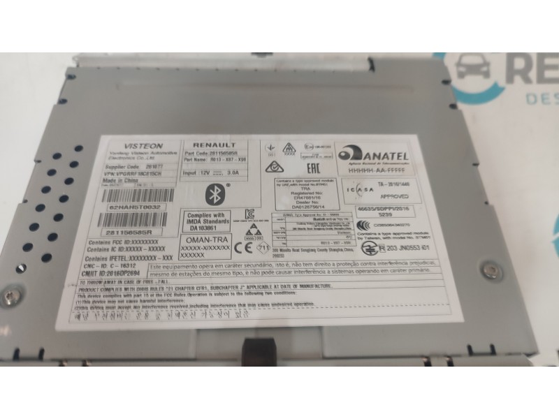 SISTEMA AUDIO / RADIO CD 281156585R  - imagen 2