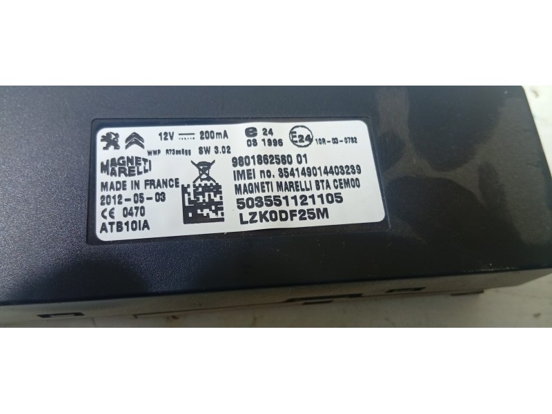 MODULO ELECTRONICO 980186258001  - imagen 2