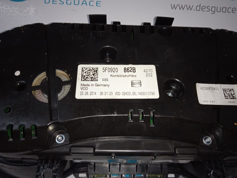 CUADRO INSTRUMENTOS 5F0920862B  - imagen 3