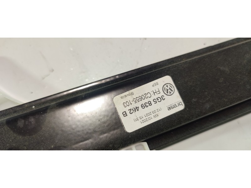 ELEVALUNAS TRASERO DERECHO 3G5839462B  - imagen 2