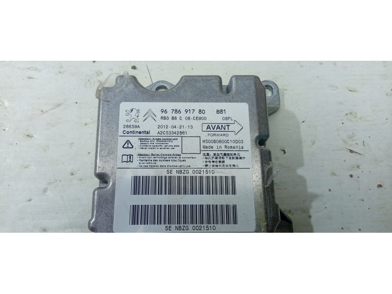 CENTRALITA AIRBAG 9678691780  - imagen 2