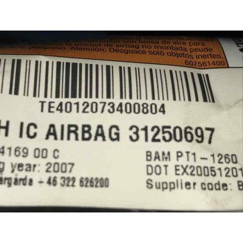AIRBAG LATERAL DERECHO 31250697  - miniatura 3