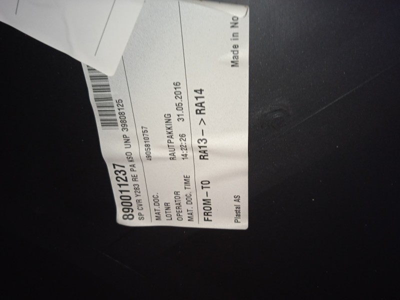 PARAGOLPES TRASERO 890011237  - imagen 3