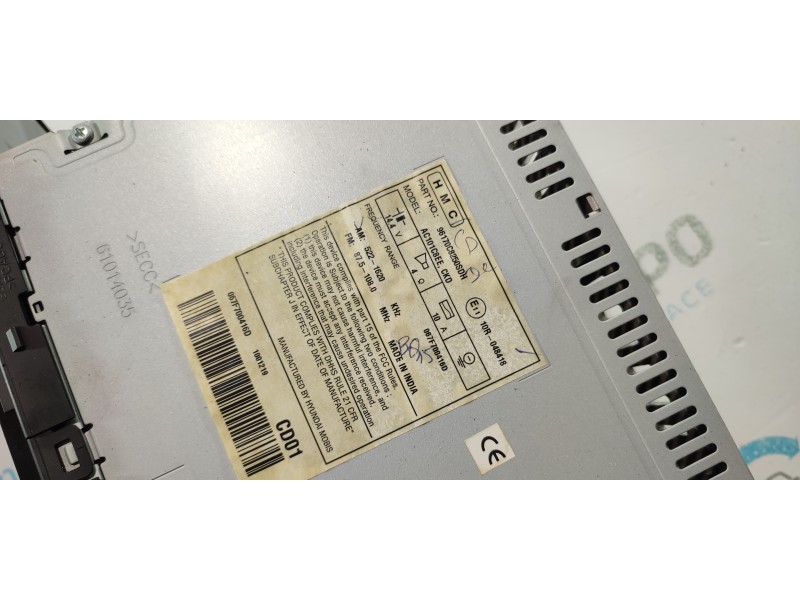 SISTEMA AUDIO / RADIO CD 96170C8250  - imagen 3