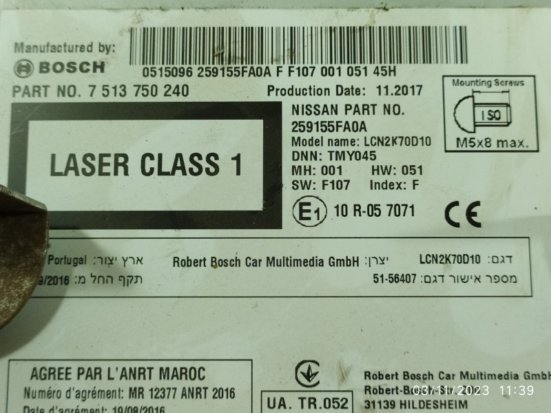 SISTEMA NAVEGACION GPS 259155FA0A 7513750240  - imagen 3