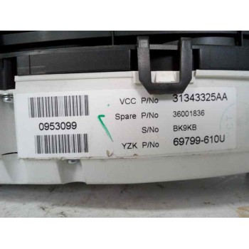 CUADRO INSTRUMENTOS 31343325AA  - miniatura 2