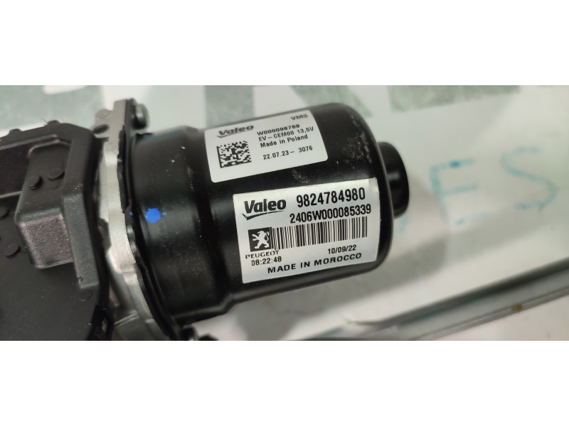 MOTOR LIMPIA DELANTERO 9824784980  - imagen 2