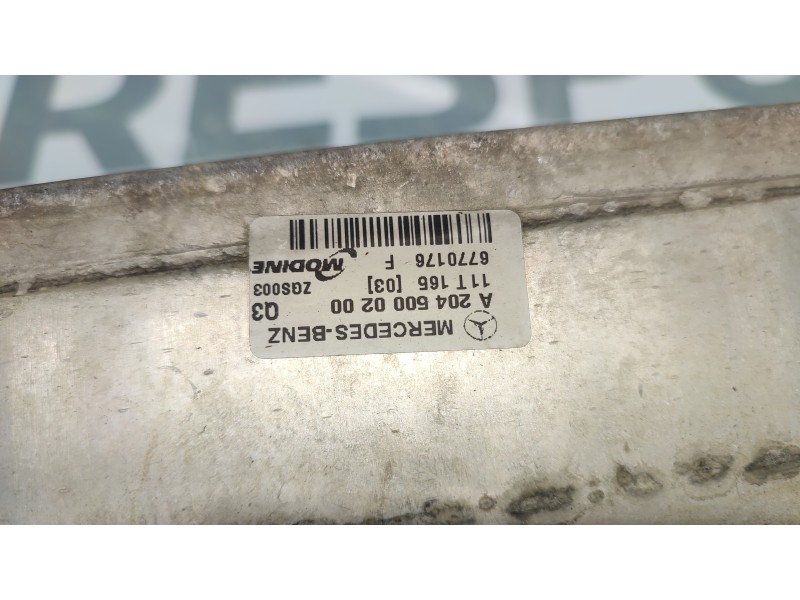 INTERCOOLER A2045000200  - imagen 2
