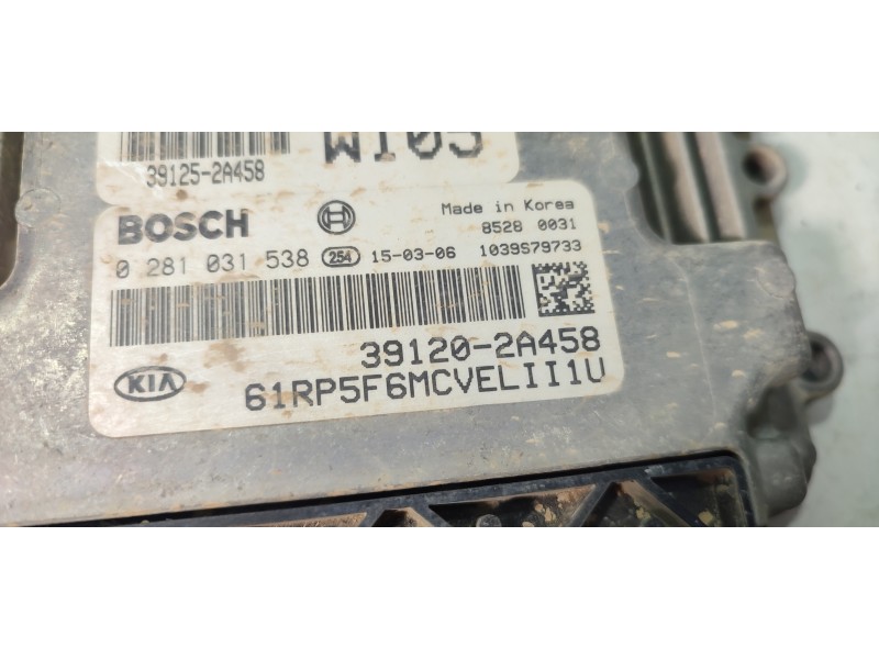 CENTRALITA MOTOR UCE 391202A458 0281031538  - imagen 2