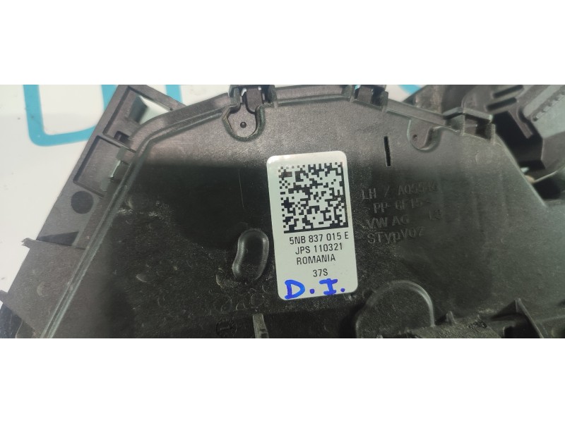 CERRADURA PUERTA DELANTERA IZQUIERDA 5NB837015E  - imagen 3