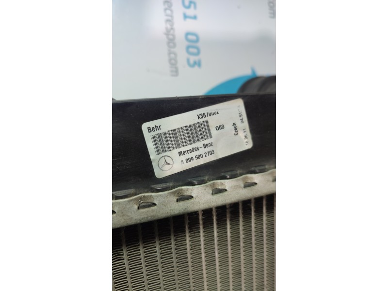 RADIADOR AGUA A0995002703  - imagen 3