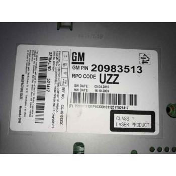 SISTEMA AUDIO / RADIO CD 20983513 521417  - miniatura 2