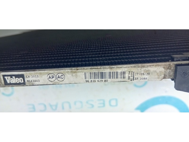 CONDENSADOR / RADIADOR AIRE ACONDICIONADO 9683562980  - imagen 2
