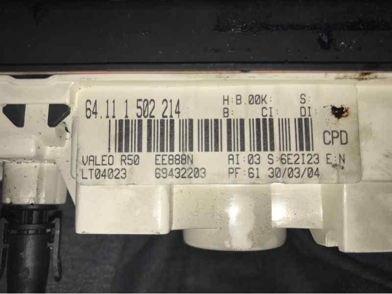 MANDO CALEFACCION / AIRE ACONDICIONADO 64111502214  - imagen 2