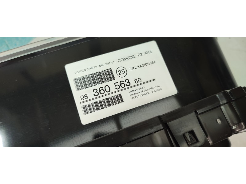 CUADRO INSTRUMENTOS 9836056380  - imagen 3