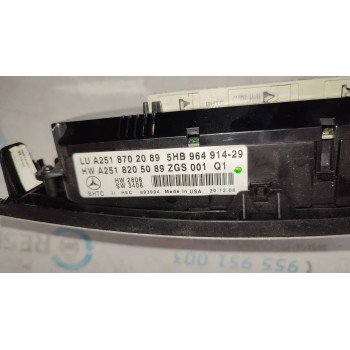 MANDO CLIMATIZADOR A2518205089  - miniatura 3