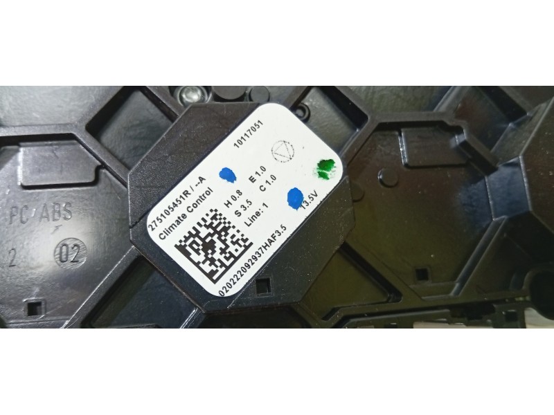 MANDO CLIMATIZADOR 275105451R  - imagen 2