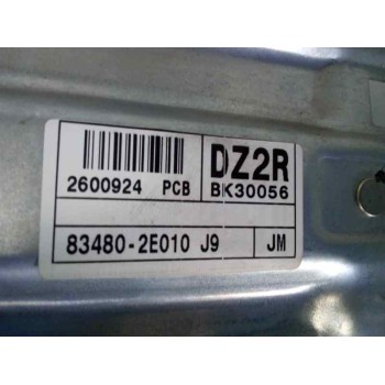 ELEVALUNAS TRASERO DERECHO 83480-2E010  - miniatura 2