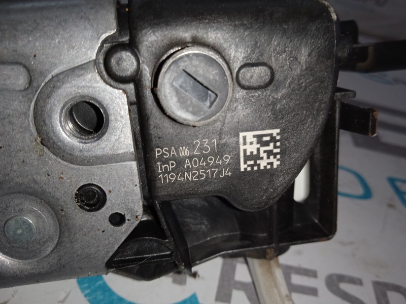 CERRADURA PUERTA DELANTERA IZQUIERDA A04949 006231  - imagen 3