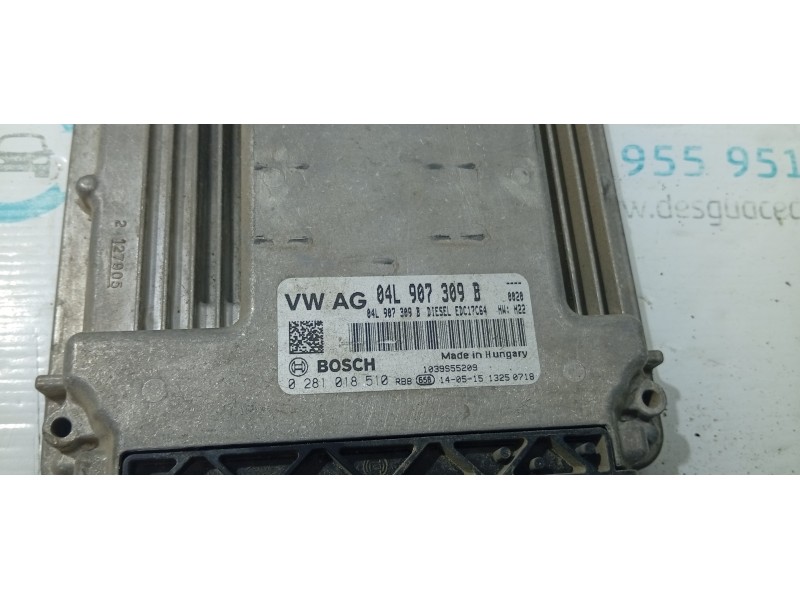 CENTRALITA MOTOR UCE 04L907309B  - imagen 2