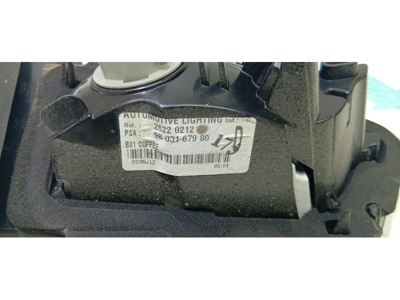 PILOTO TRASERO DERECHO INTERIOR 9803167980  - imagen 3