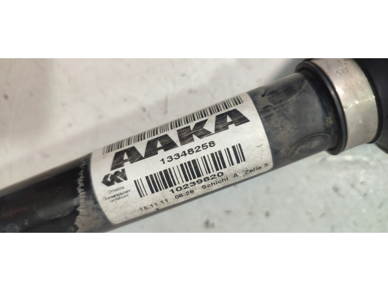 TRANSMISION DELANTERA IZQUIERDA 13348258  - imagen 2