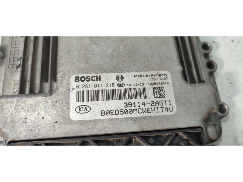 CENTRALITA MOTOR UCE 391142A511 0281017218  - imagen 2