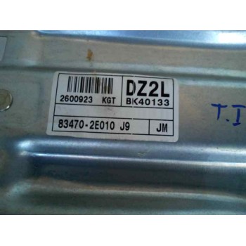 ELEVALUNAS TRASERO IZQUIERDO 83470-2E010  - miniatura 2