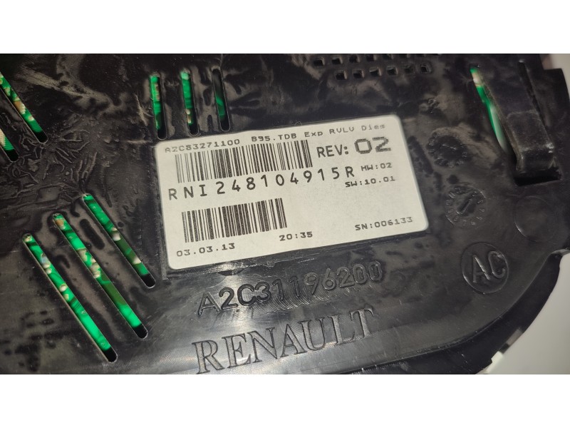 CUADRO INSTRUMENTOS 248104915R  - imagen 3