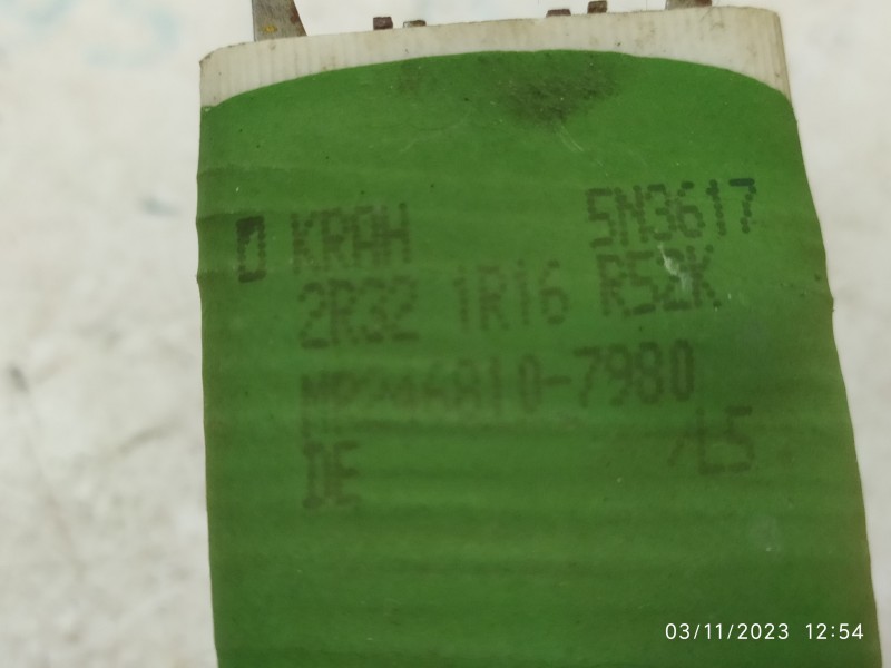 RESISTENCIA CALEFACCION MR2468107980  - imagen 3