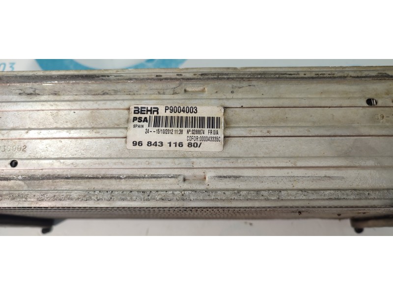 INTERCOOLER 9684311680  - imagen 2