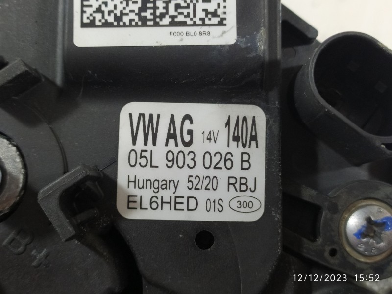 ALTERNADOR 05L903026B  - imagen 4
