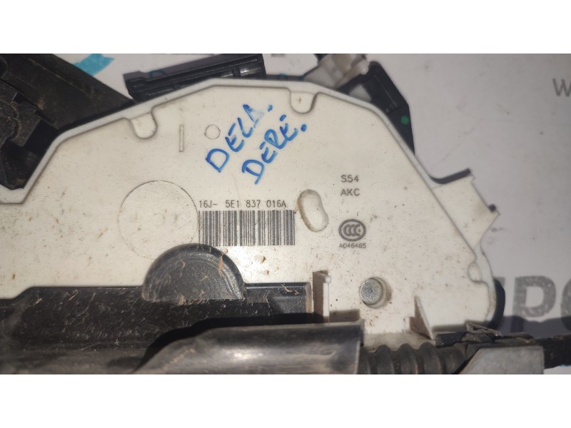 CERRADURA PUERTA TRASERA DERECHA 5E1837016A  - imagen 2