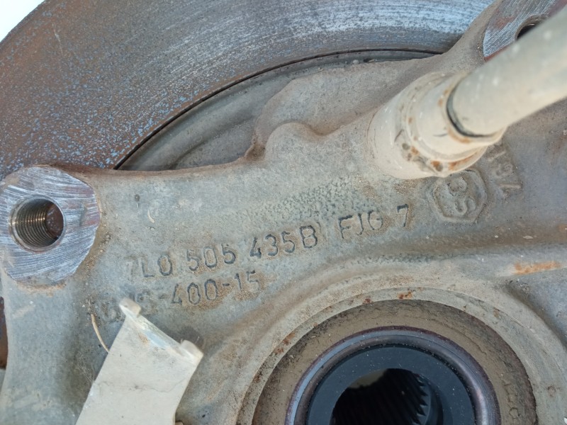 MANGUETA TRASERA IZQUIERDA 7L0505435B  - imagen 2