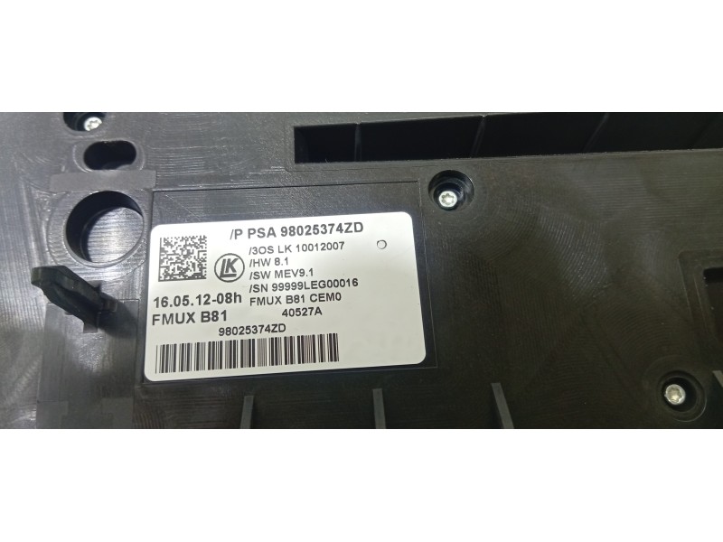 MANDO CLIMATIZADOR 98025374ZD  - imagen 2