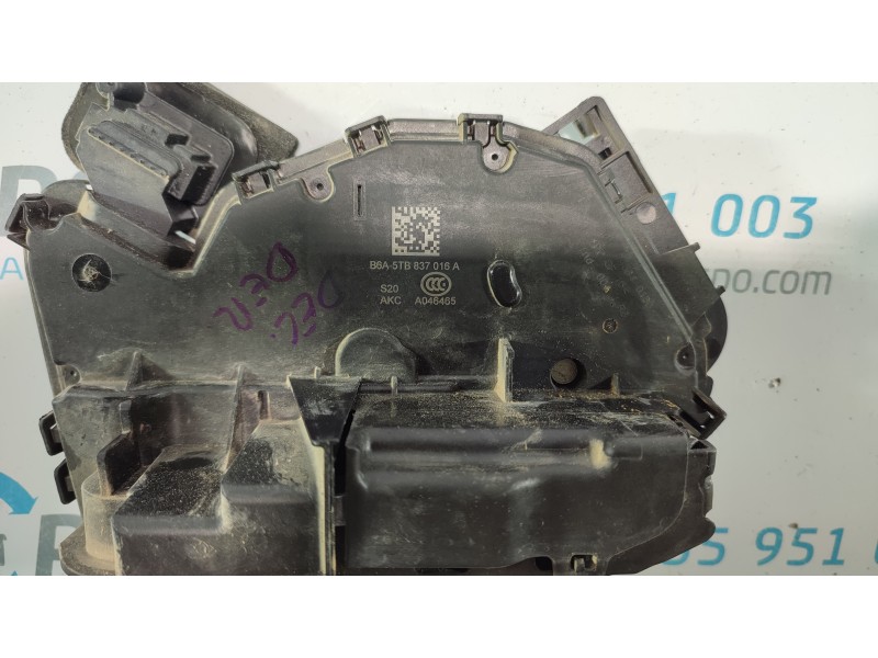 CERRADURA PUERTA DELANTERA DERECHA 5TB837016A  - imagen 2