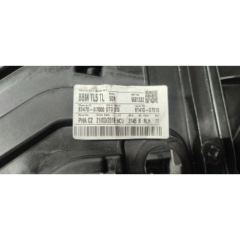 ELEVALUNAS TRASERO IZQUIERDO 83470D7000  - miniatura 2