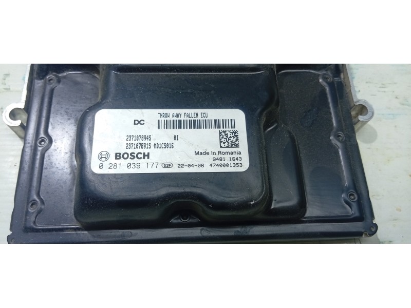 CENTRALITA MOTOR UCE 237107894S 0281039177  - imagen 2