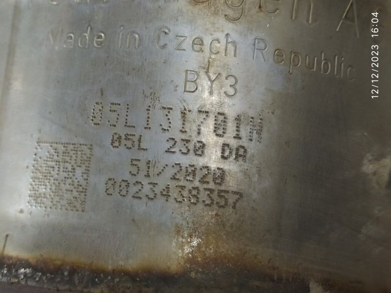 CATALIZADOR 05L131701N 05L131701M  - imagen 3