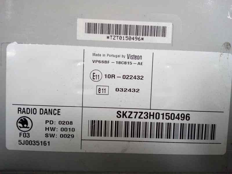 SISTEMA AUDIO / RADIO CD 5J0035161  - imagen 3