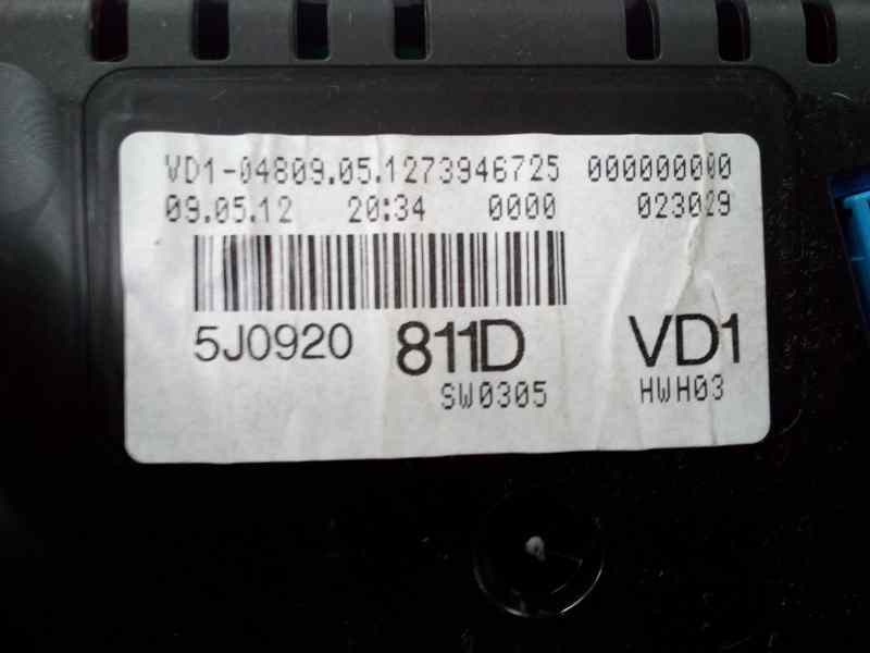 CUADRO INSTRUMENTOS 5J0920811D A2C53425967 CONTINENTAL - imagen 3